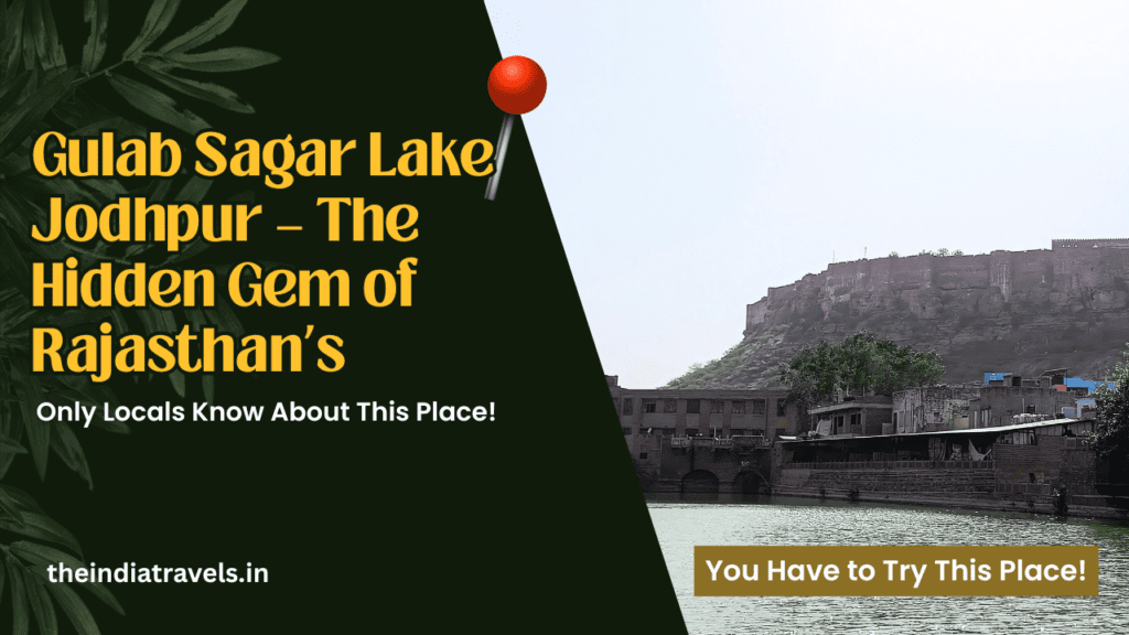 gulab sagar lake jodhpur